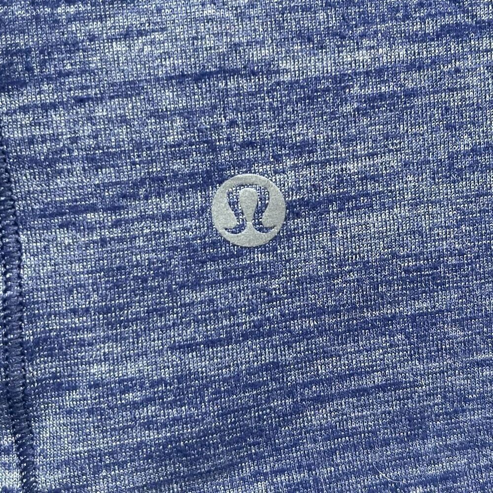 Lululemon 4 Blue Var-City Limited Edition Criss‎ Cross Tank Top Gym Yoga Workout - Picture 5 of 8